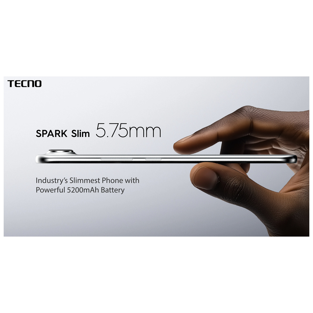 TECNO SPARK Slim: The World’s Thinnest Smartphone