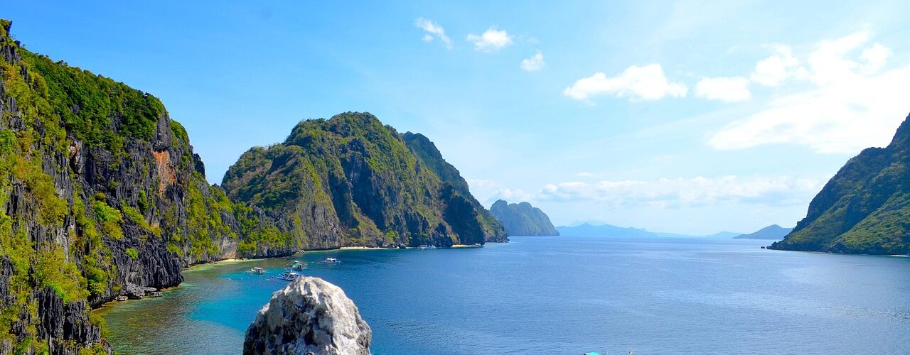 A dream of blue and green, carved by time and tide in the heart of Palawan.